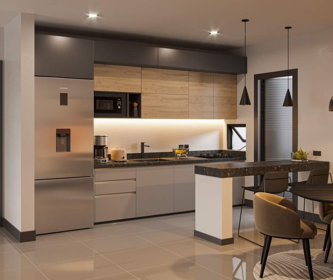 Kitchen Interior Design, Kitchen Interior Design, Custom Kitchen Design ...
