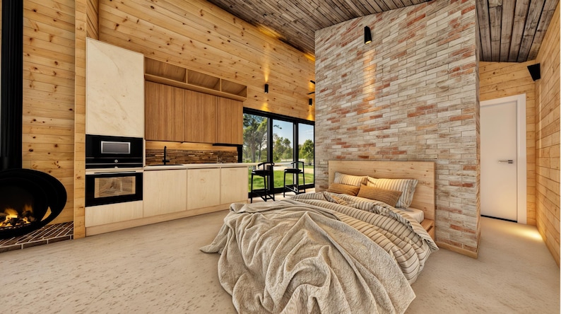 Tiny House Design, Cabin House, Modern Cabin House, Custom Cabin House ...