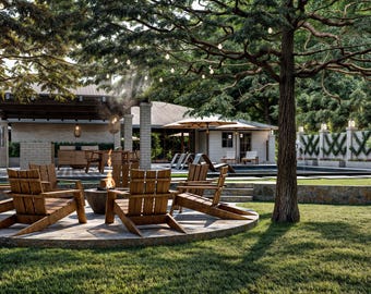 Backyard Design, garden, backyard, terrace, 3d realistic rendering, Online Backyard Design, Backyard 3D Rendering, 3d Rendering, Custom,