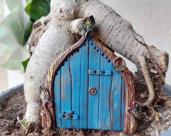 Fairy door Fairy Door Garden - Fairy house - Fairy furniture - Dollhouse - Small garden door decoration - Magic door Tooth Fairy