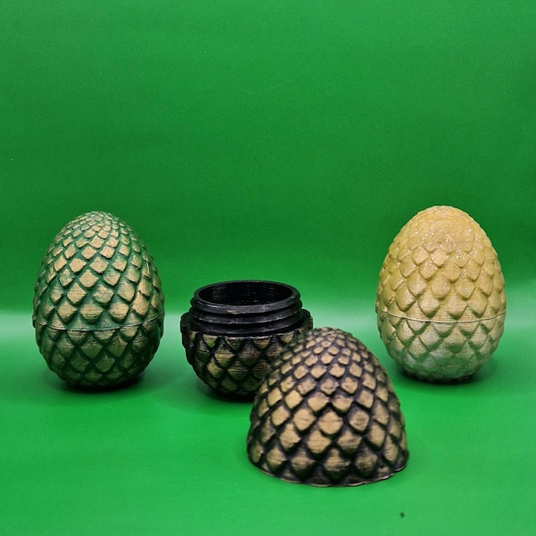 Dragon egg box - Interior decoration and wedding ring box - 3D printing