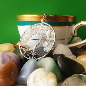 Moonstone Crystal Tea Infuser, Tea Strainer for Harmony and Dream Manifestation - Unique Tea Lovers Gift
