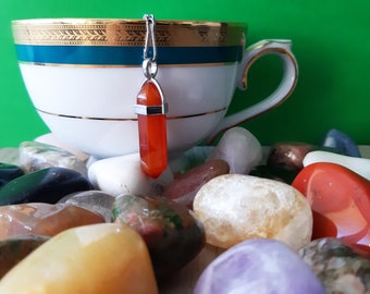 Infuseur à thé en cornaline, cristal de protection et de confiance, cadeau parfait pour les amateurs de thé et les amateurs de yoga