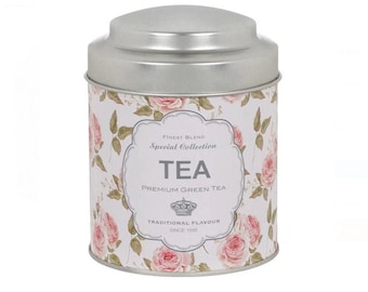 Vintage Floral Tea Box - Kitchen Decor for Tea and Coffee Lovers