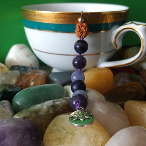 Serenity Crystal Loose Tea Strainer - Stress Relief Tea Infuser