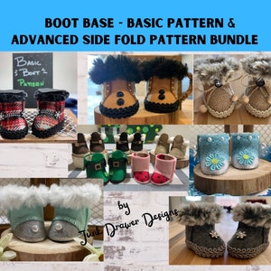 Gnome Boot PDF Pattern Bundle | Beginner to Advanced