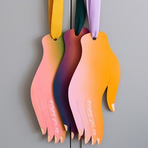 Hand-painted Do Not Disturb Sign image 1