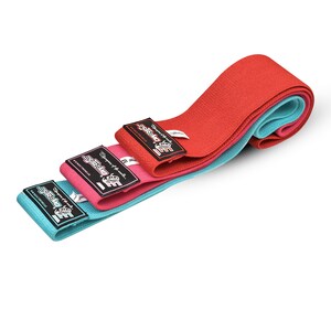 Non-Slip Super Heavy Gym Training Bands - Exercise Resistance Bands for Full-Body Workout Hip Circle Strength Training bild 4