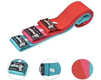 Non-Slip Super Heavy Gym Training Bands - Exercise Resistance Bands for Full-Body Workout  Hip Circle Strength Training