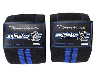 Knee Wraps-72 Inches Powerlifting Knee Braces for Compression & Elastic Support