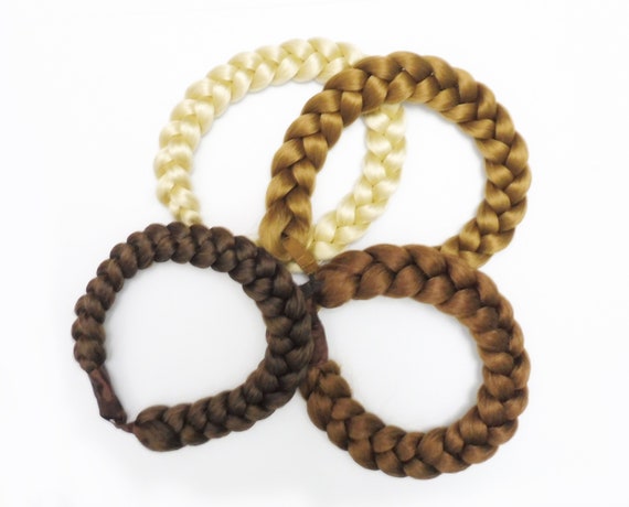 Braided Hair Headband Braid Hair Headband Jumbo Thick Braid Etsy