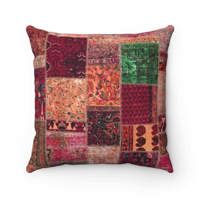 Bohemian Wonderland Throw Pillow Cover 20x20 Pillow Cover Etsy