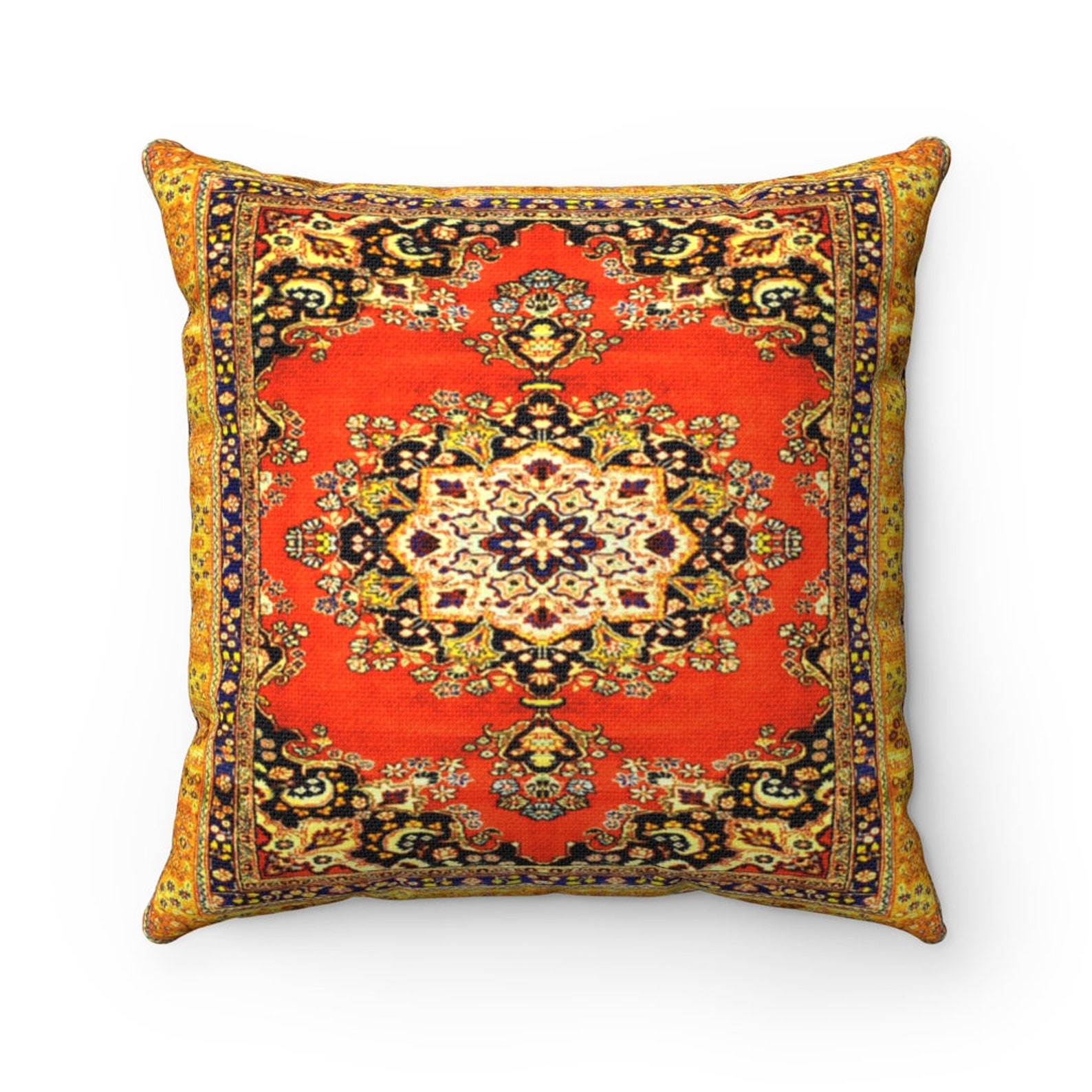 Bohemian Wonderland Throw Pillow Cover 20x20 Pillow Cover Etsy Sweden