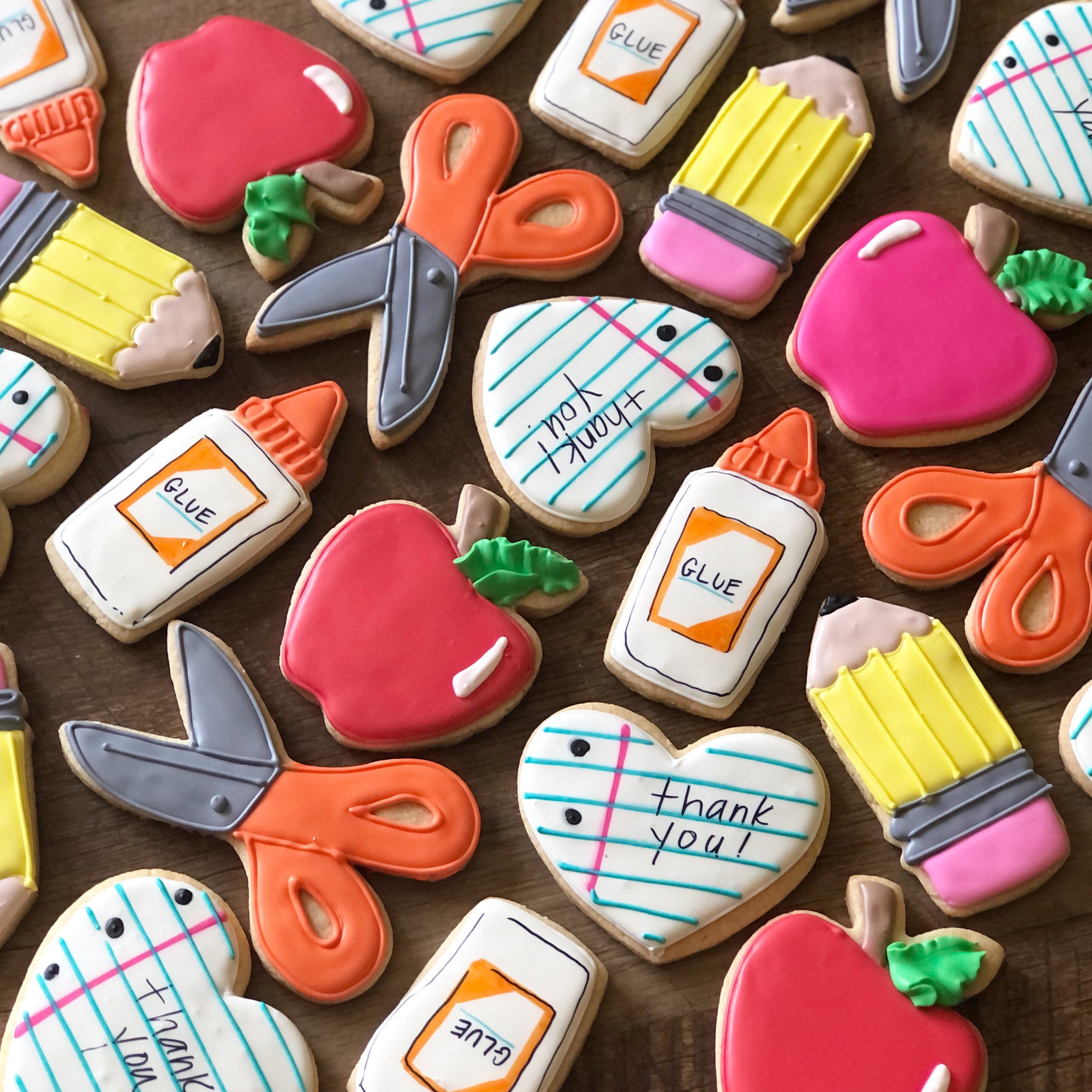 Teacher Appreciation Cookies Etsy