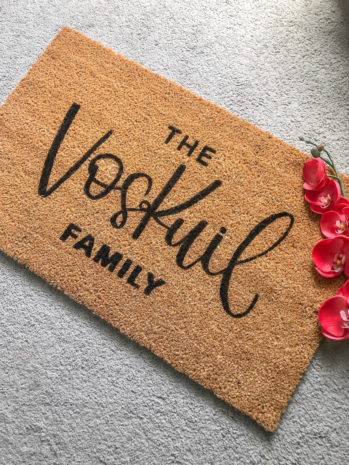 Custom Doormat Personalized Doormat Last Name Doormat Etsy