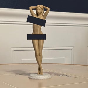 Naked Woman Figurine | 3D Printed