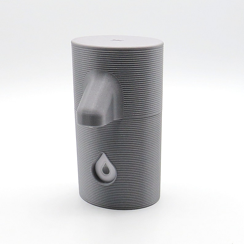Design Spender KOKO für Sagrotan No-Touch Automatischer Seifenspender. Silber