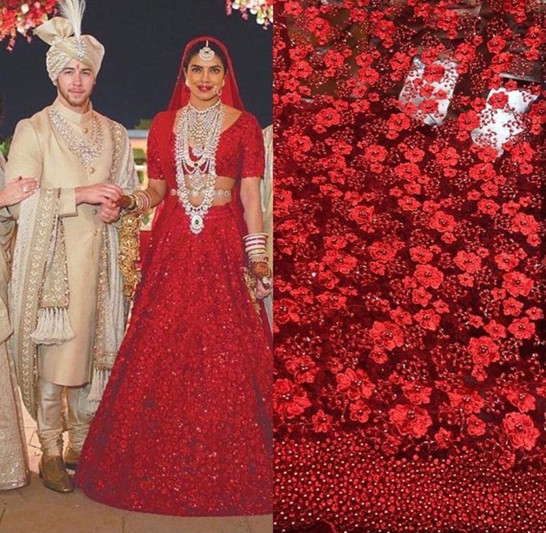 priyanka chopra bridal gown