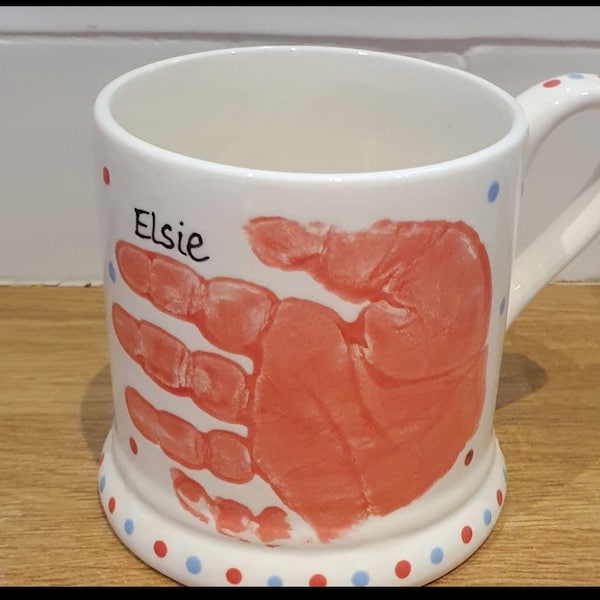 Ceramic Handprint Kit Etsy