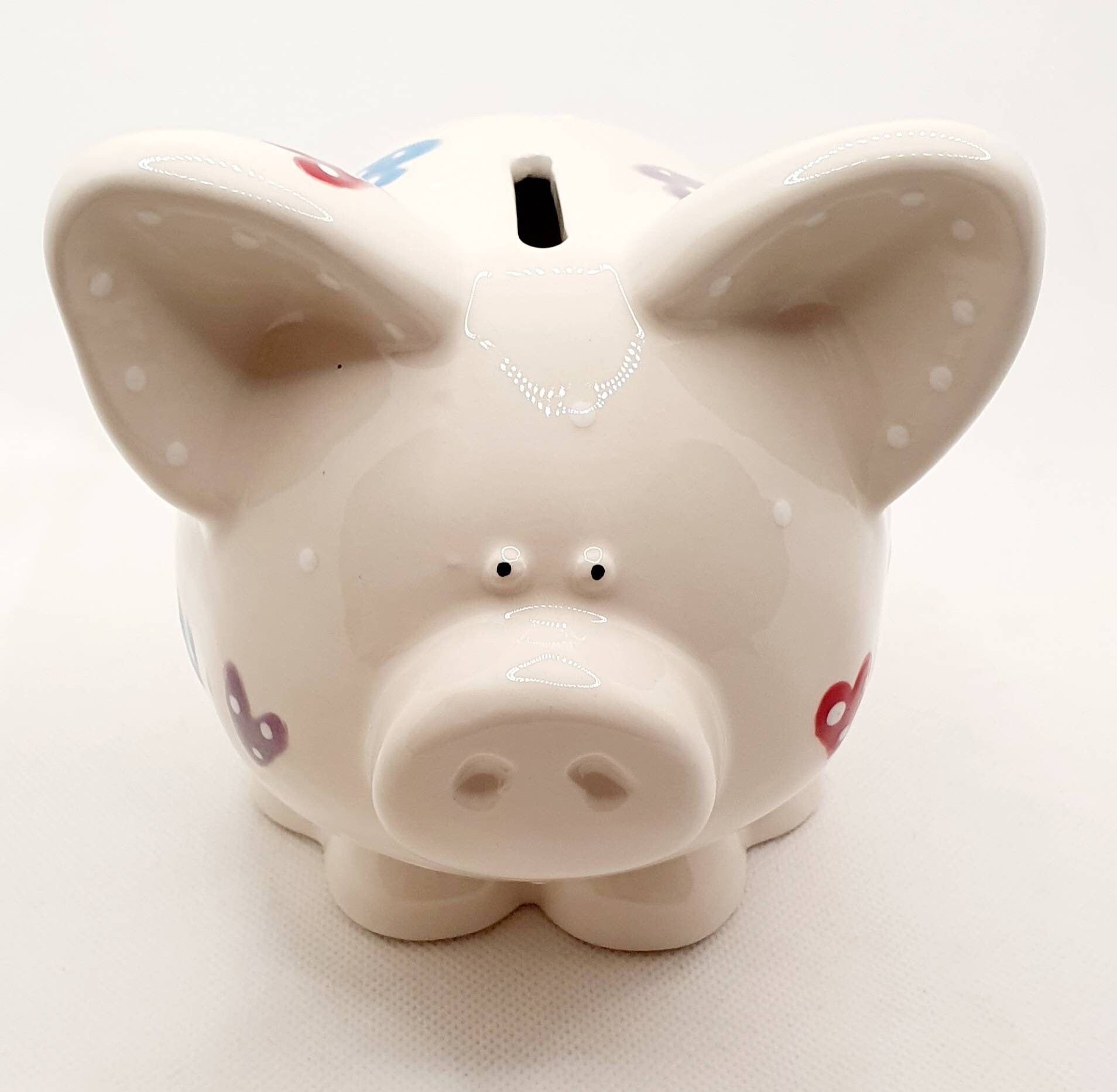 Personalised Piggy Bank Christening Gift Baptism Gift Etsy