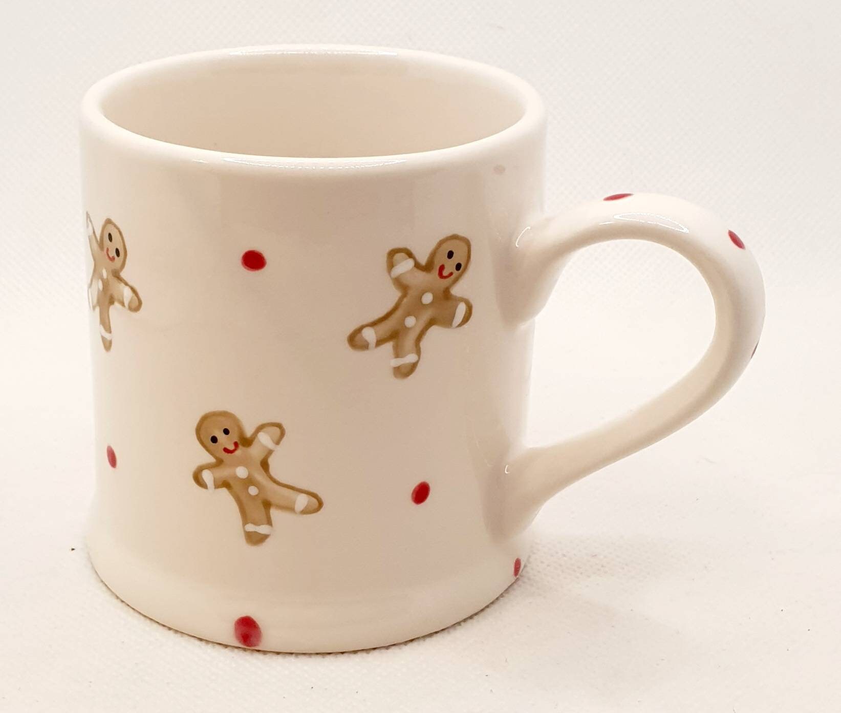 Gingerbread Man Christmas Mug for Kids or Adults - Large Ceramic Coffee or  Hot Cocoa Mug, 16 oz.