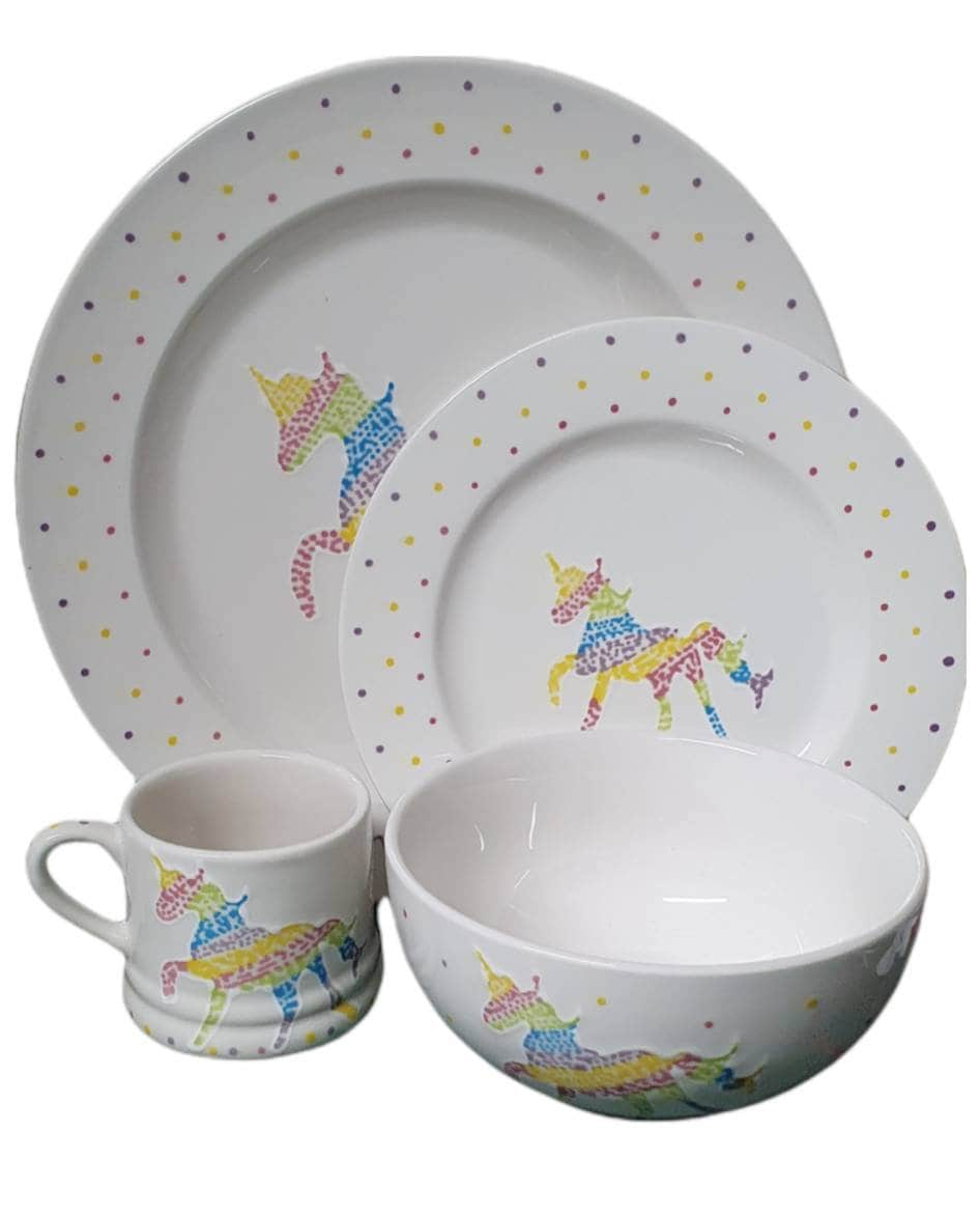 Childrens Unicorn Dinner Set Unicorn dinner Set Plate Set Birthday Gift  Christmas Gift Personalised Easter Gift Girls Plate - Etsy