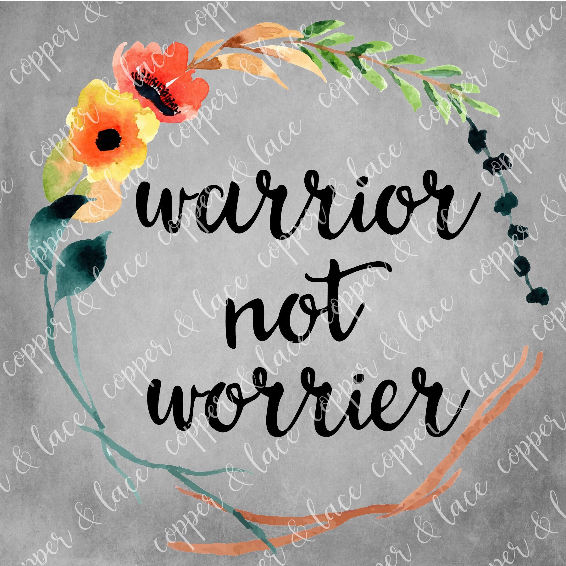Warrior not store worrier bracelet