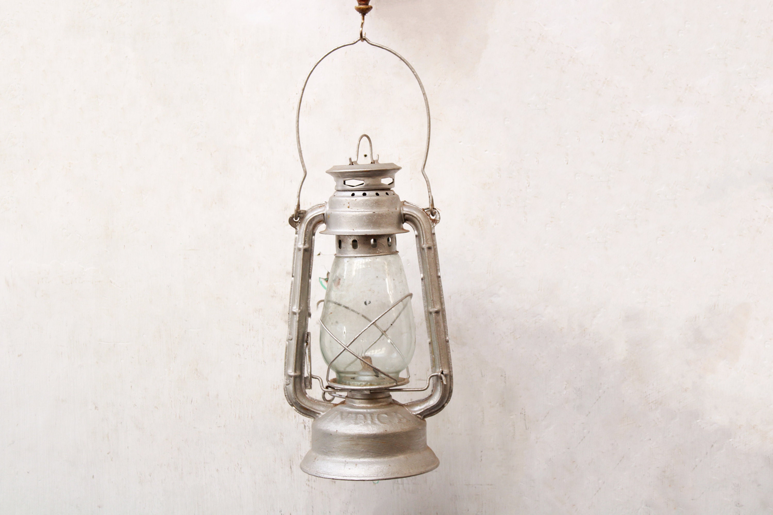 Antique Lantern Vintage Kerosene Lamp Retro Home Garden Office