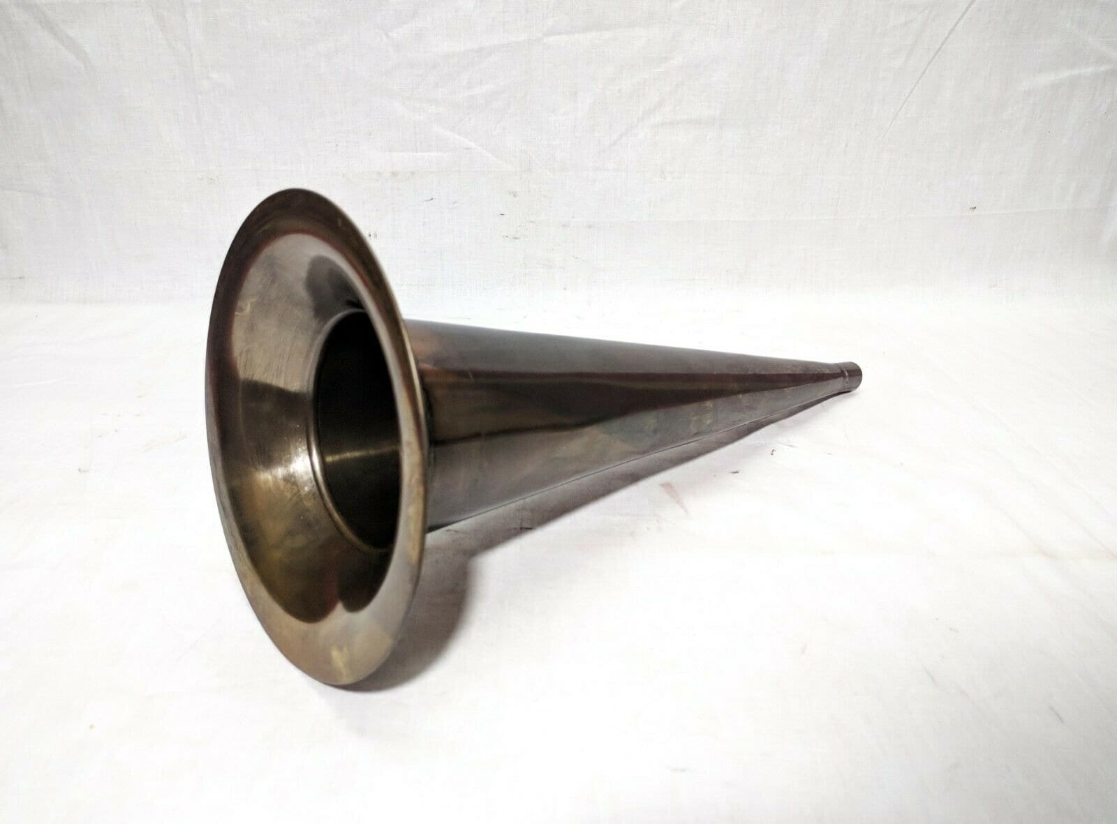 Gramophone Edison Horn Cylinder Phonograph HMV Antique Style Columbia Cylinder Horn Full Brass Lamp Shade Black Record Player Accessories