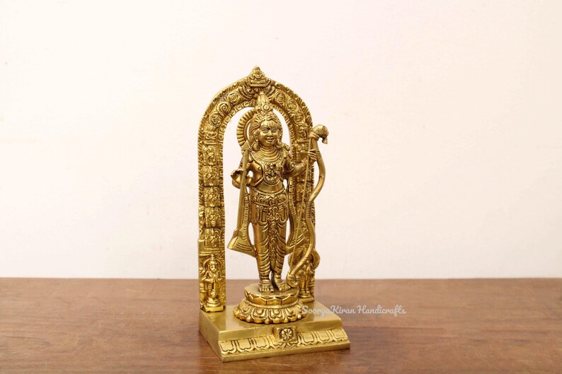 Sri Ram Statue Hindu God Rama Sculpture Ram Mandir Decor Temple Garden ...