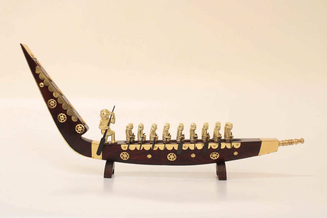 道楽 フロータンテ 銅 dowluck flotante 山根 yamane Chundan Vallam Snake Boat Racing Men Kerala Home Decor Indian