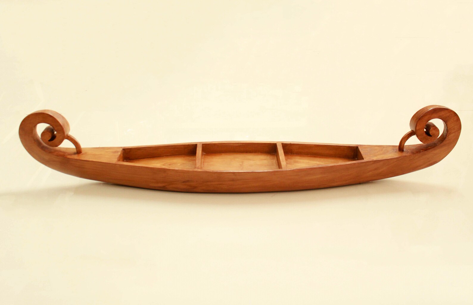 Wooden Canoe Boat Antique Home Living Room Lounge Lobby Interior Decor ...