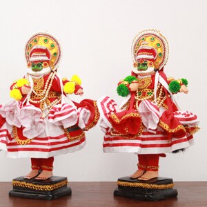 SNGD-Kathakali Ramar (Dancing Doll)-16 Inches main image 1