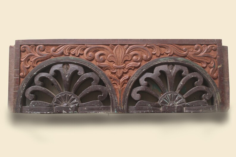 Antique Wall Panel Wooden Wall Hanging Vintage Home Decor Etsy