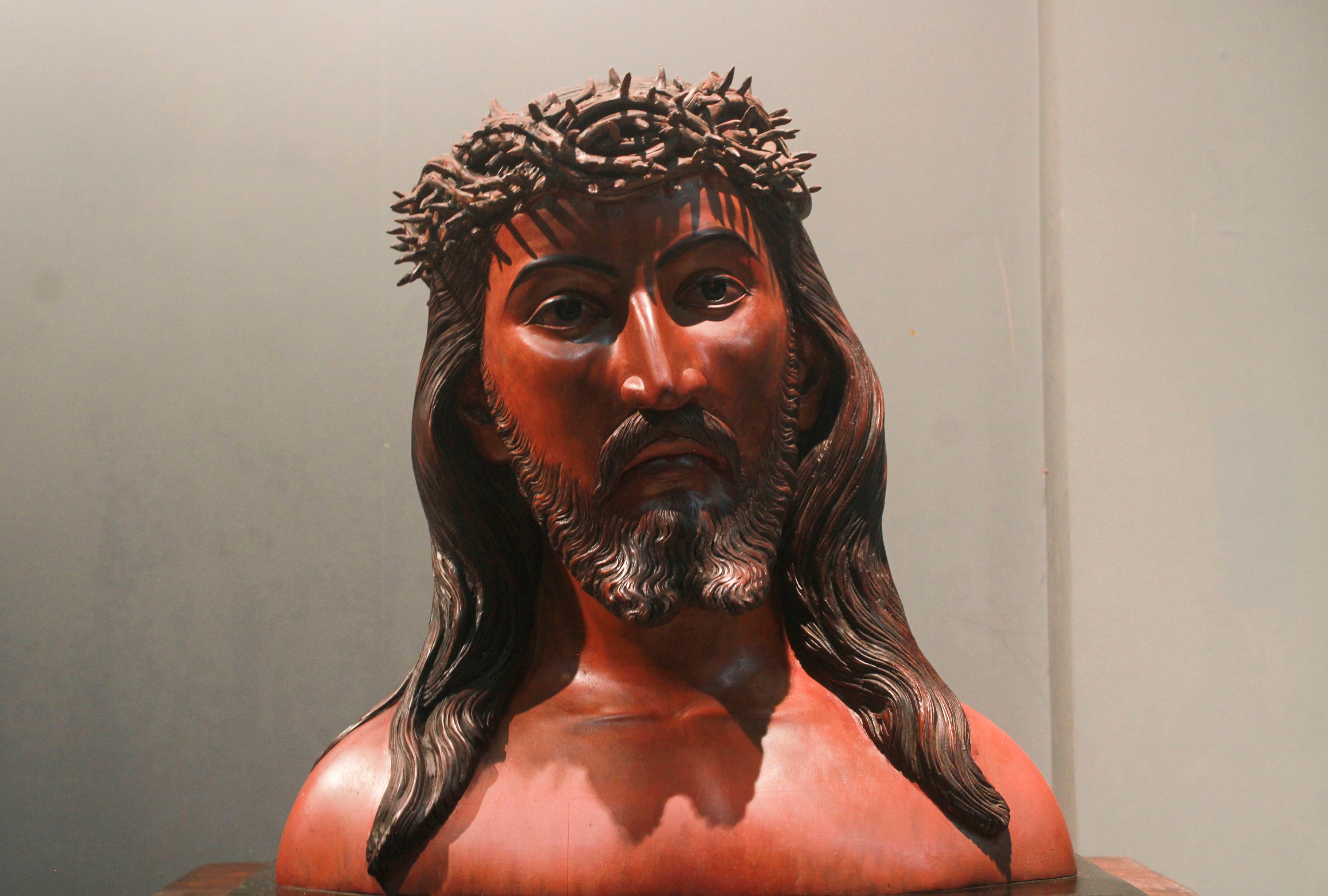 大特価 言い換え Big Statue Jesus Wooden Crucifix Christian Large Sculpture 彫刻・オブジェ