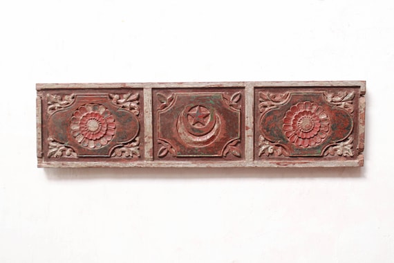 Star Flower Panel Carving Star Flower Panel Carving