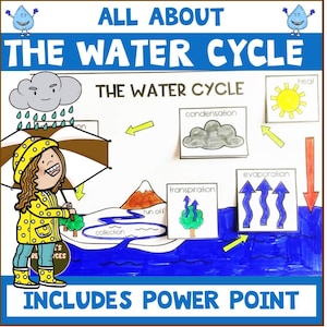 Water Cycle Diagram Activities Worksheets Power Point And Craft