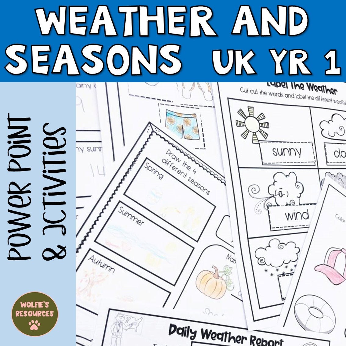Weather and Seasons Year 1 Etsy UK