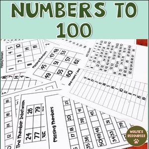 Numbers 1-100 Activities