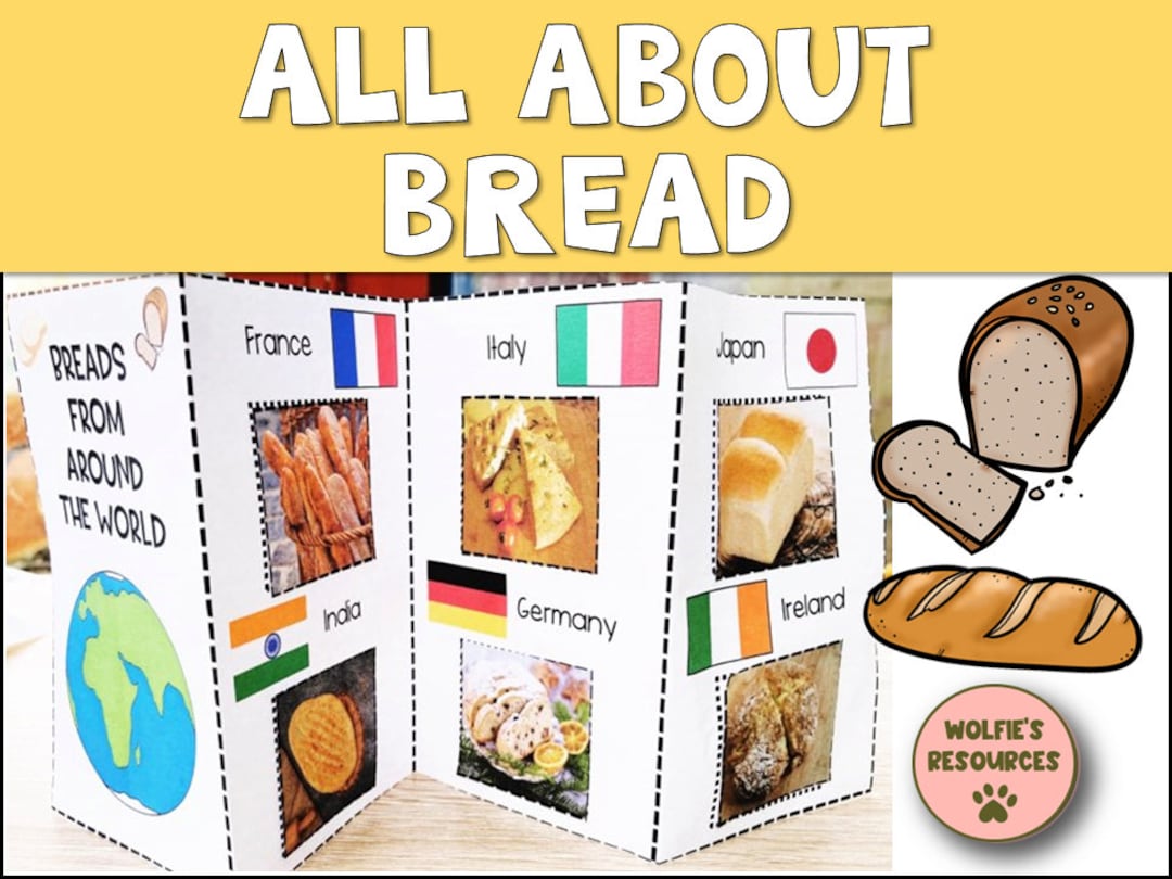 Bread How to Make Bread Where Does Bread Come From Etsy