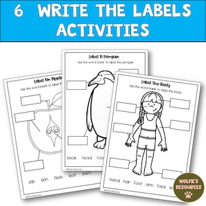Science labeling activities