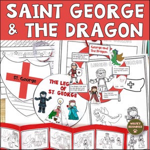 Legend Of Saint George And The Dragon, Saint George's Day, Patron Saint Of England