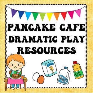 Pancake Cafe Role Play Resources