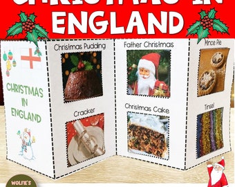 Christmas in England: Crafts, Activities & PowerPoint