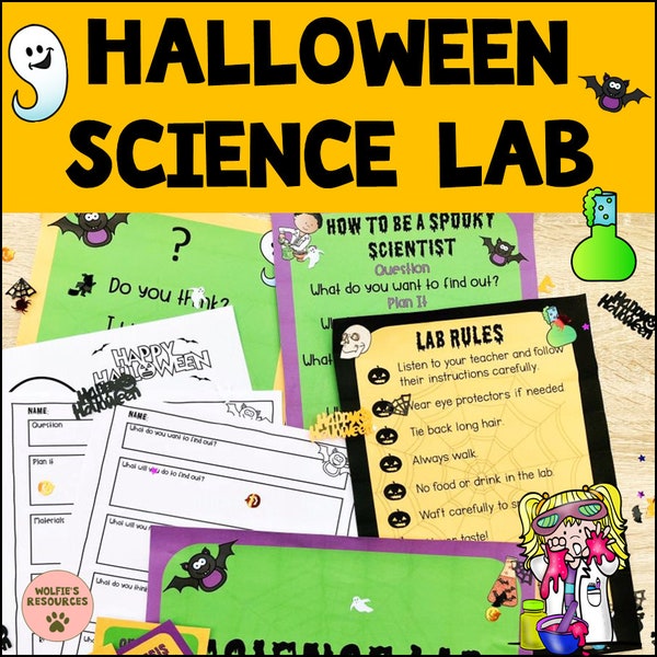 Science Lab Posters And Investigation Sheets