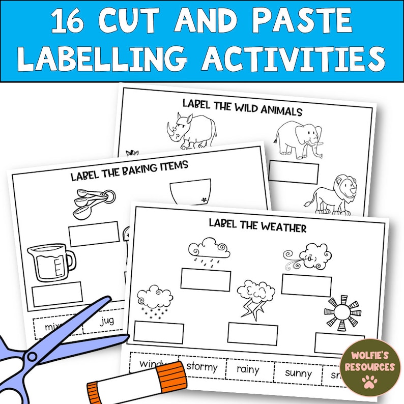 Science labeling activities
