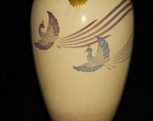 Imperial House Satsuma vase by Kinkozan for Nashimoto Princely House 14-petals gold Kiku Mon
