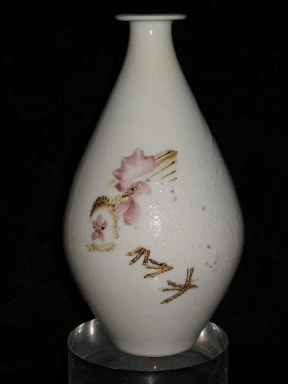 Japanese Porcelain Vase By Makuzu Kozan I Circa 1890 Etsy