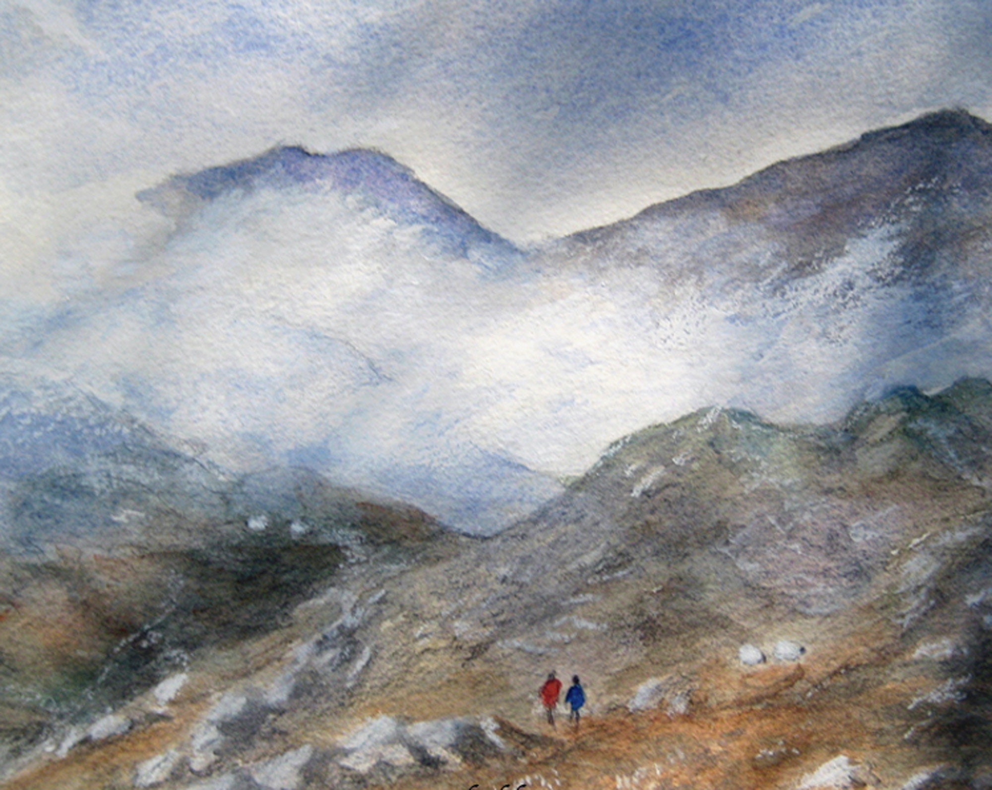 Lake District Melamine Placemats / Tablemats From Watercolour Etsy