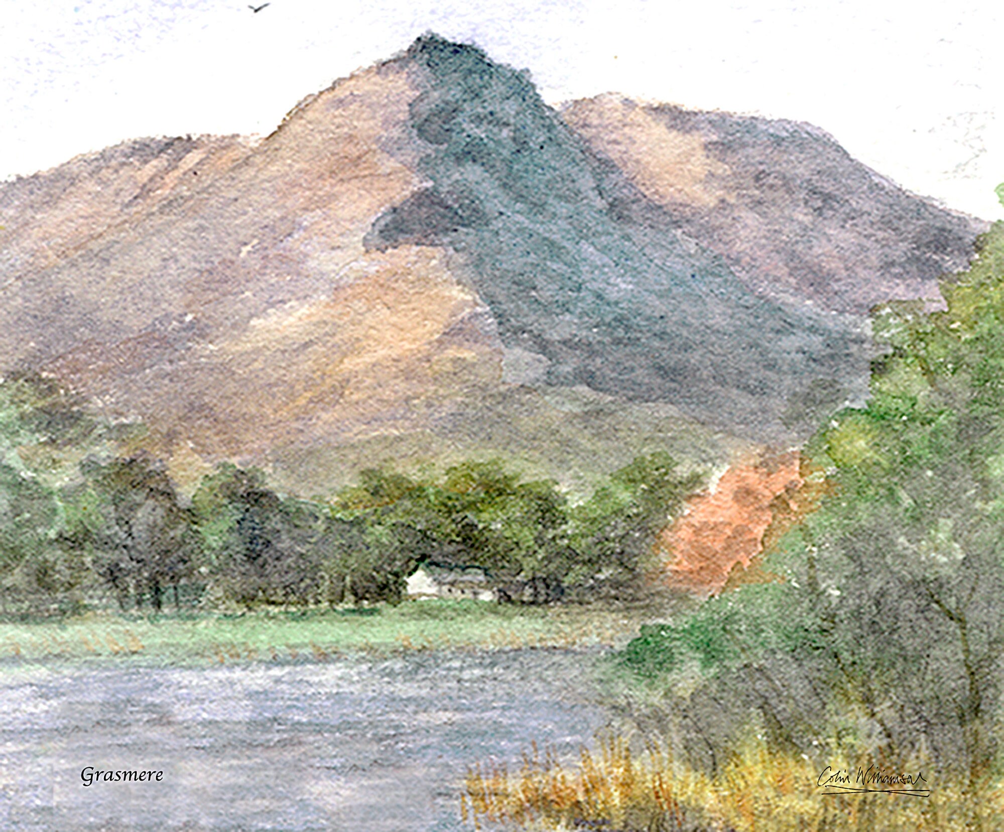 Lake District Melamine Placemats / Tablemats From Watercolour Prints by